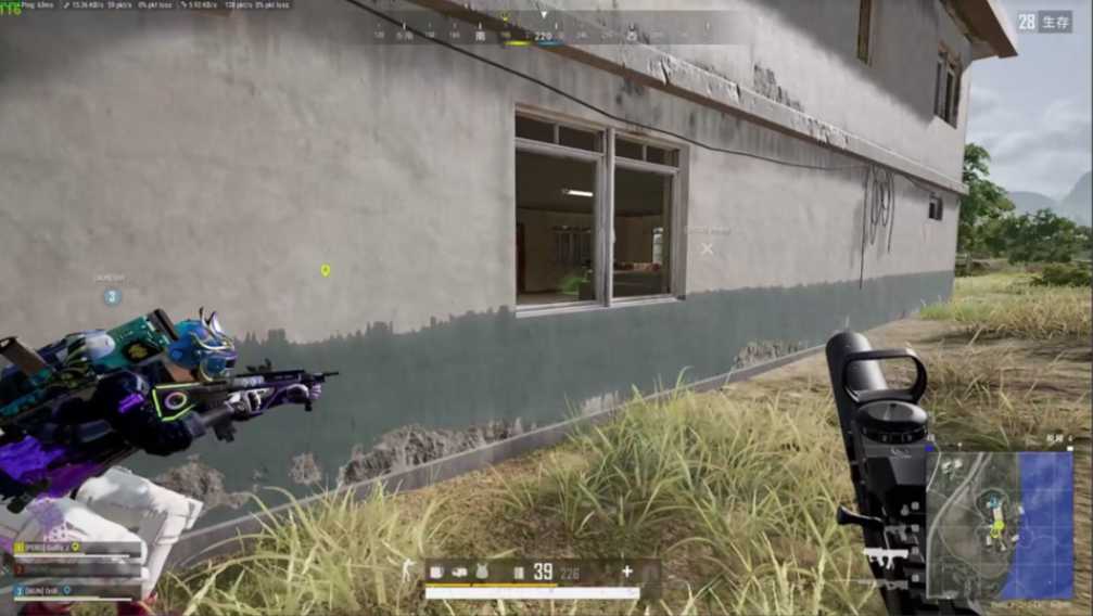 绝地求生如何翻窗趴下