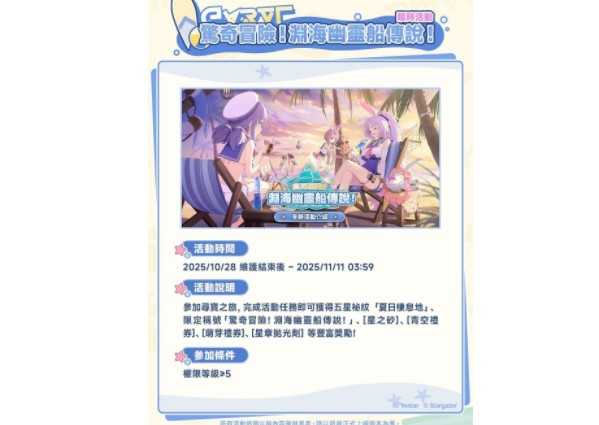 《星塔旅人》正式推出1.1版本「惊奇冒险！渊海幽灵船传说！」等更新情报