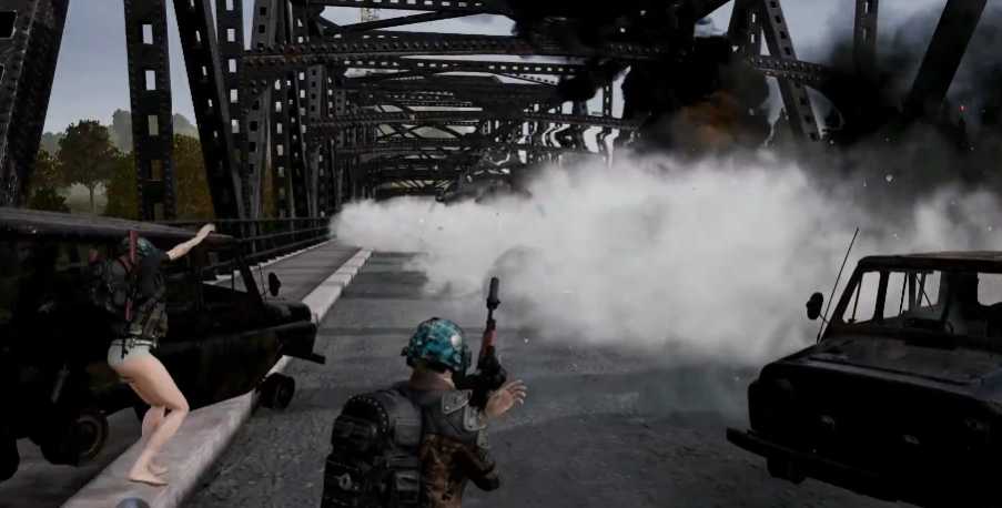 绝地求生该怎么堵桥