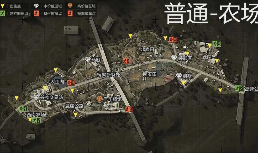 暗区突围哪个地图出金率高