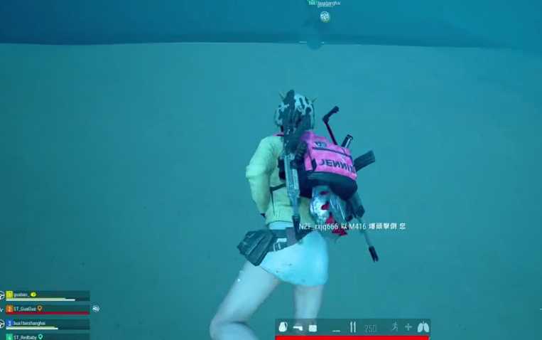 绝地求生怎么潜水和上浮