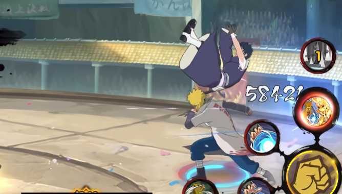 火影忍者水门螺旋丸怎么向下使用