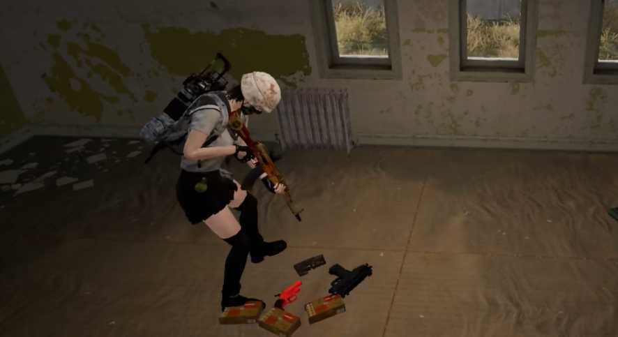 绝地求生怎么切换空投枪物资