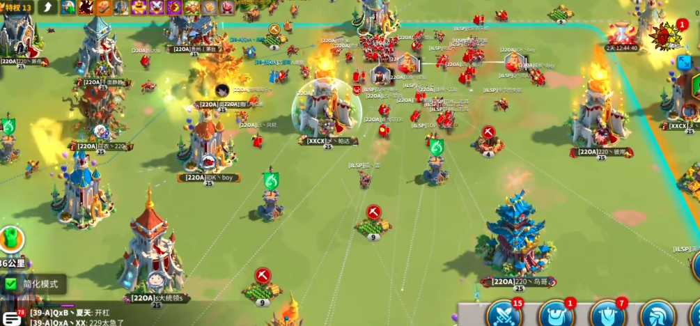 万国觉醒遇到自动开罩怎么打