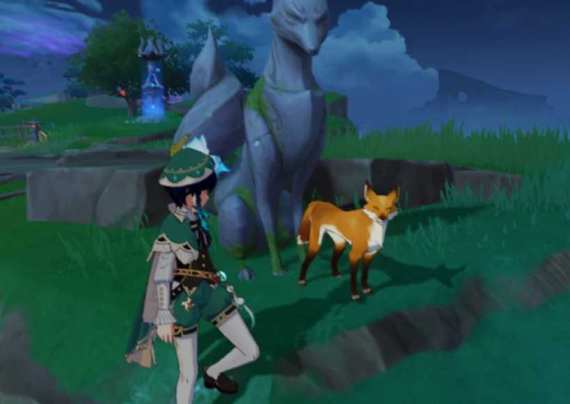 原神苍海三只狐狸怎么解