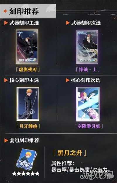 境界刀鸣黑崎一护刻印怎么选 黑崎一护刻印选择推荐
