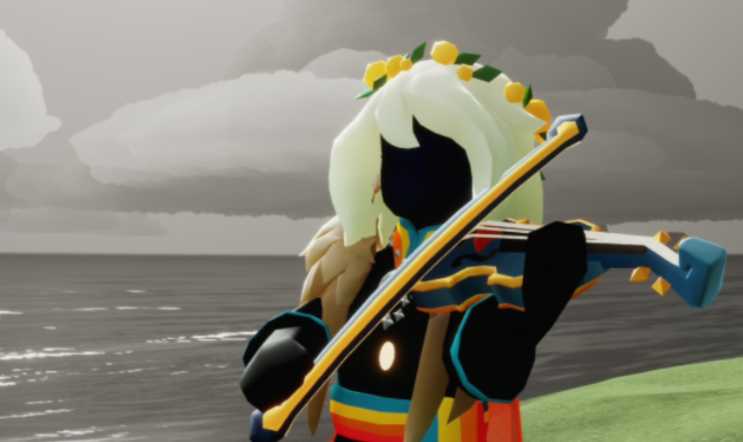 光遇怎么拿小提琴