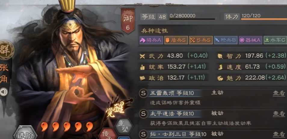 三国志战略版张角张梁张宝怎么配