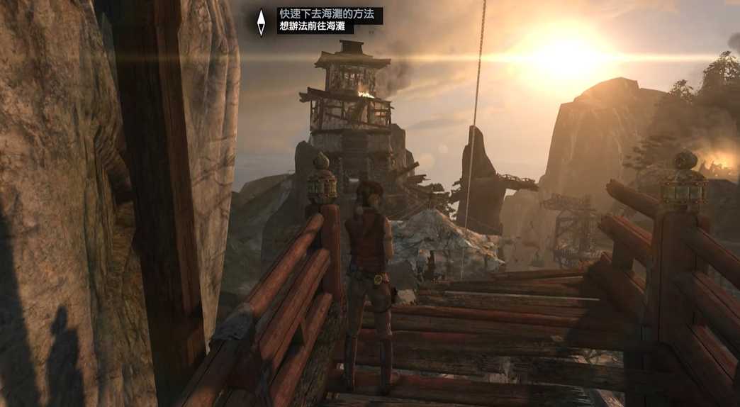 古墓丽影9缆车那关怎么过