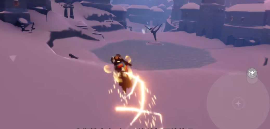 光遇怎么飞出直线螺旋