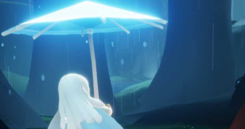 光遇怎么开伞做动作