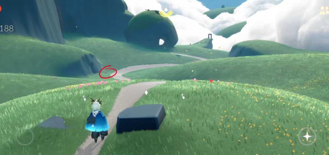 光遇云野小山洞怎么开