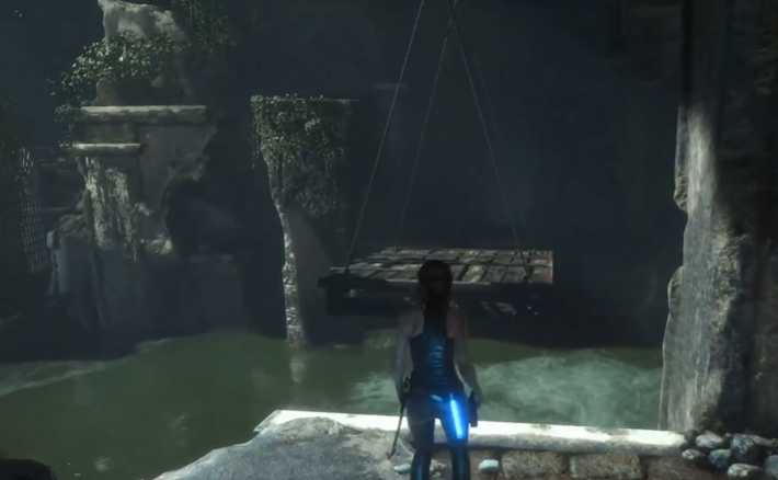 古墓丽影水池怎么过