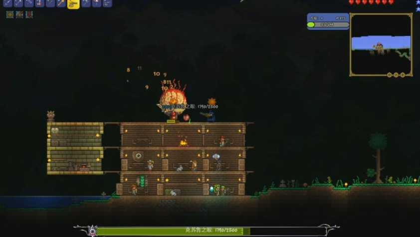 泰拉瑞亚前期该打什么boss