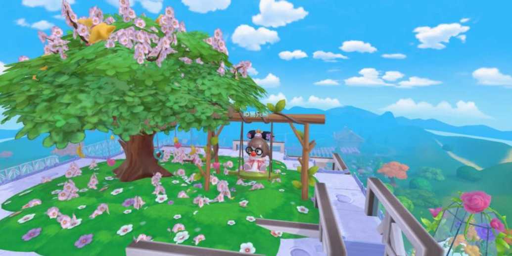 摩尔庄园怎么建3层花园