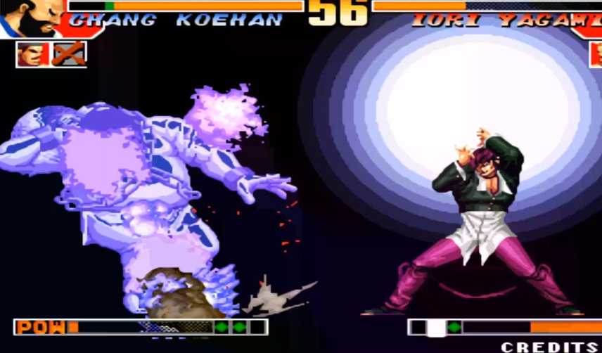 拳皇97能量闪身怎么按