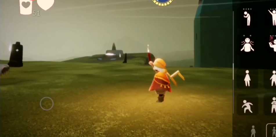 光遇怎么跨墙抵达神庙