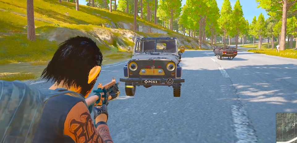 绝地求生如何打爆汽车