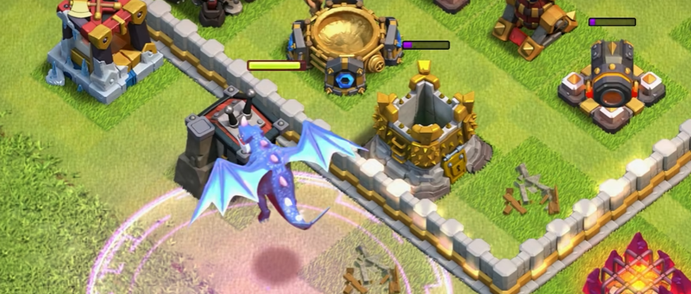 部落冲突怎么防守雷龙