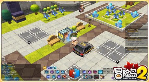 冒险岛2怎么叫出租车