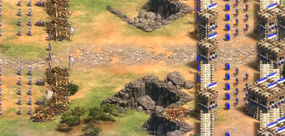 帝国时代2手推炮怕什么