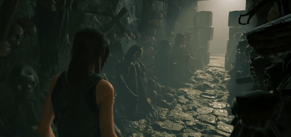 古墓丽影暗影教堂怎么过