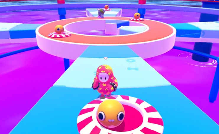 糖豆人震荡球怎么捡起