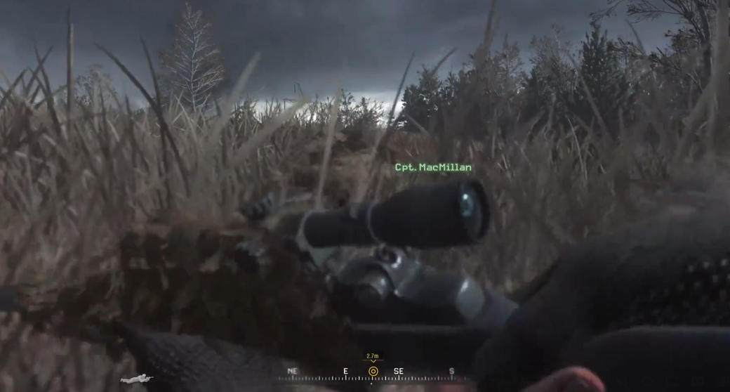 使命召唤4狙击手怎么过