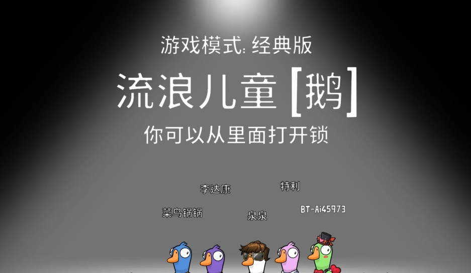 鹅鸭杀流浪儿童在哪开门