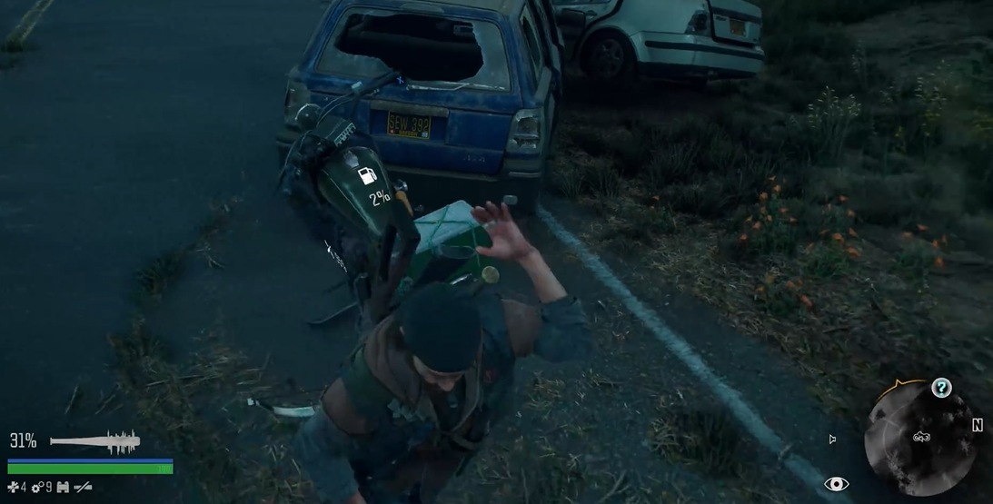 往日不再摩托车半路没油了怎么办