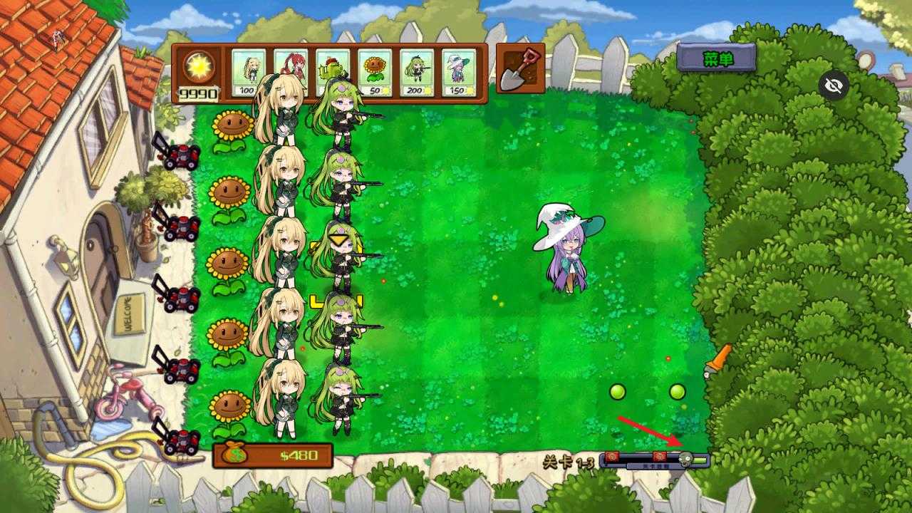 植物娘大战僵尸TV触控版 植物娘大战僵尸TV触控版