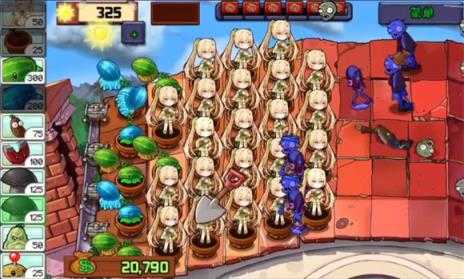 植物娘大战僵尸2025最新版 植物娘大战僵尸2025最新版