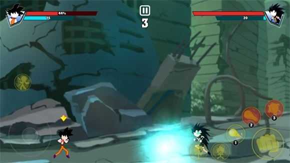 火柴人龙珠对决截图