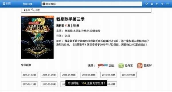 艾客思浏览器电视版截图