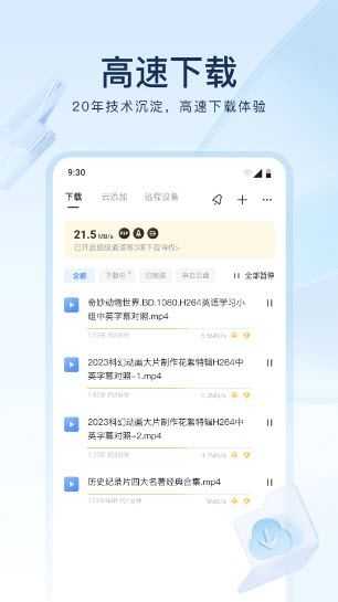 迅雷网盘截图