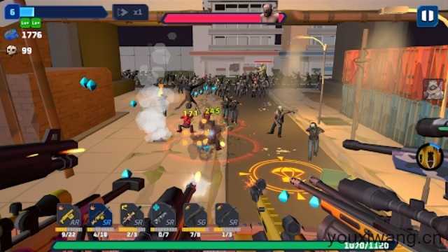 子弹风暴僵尸浪潮截图