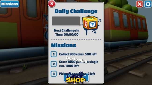 地铁跑酷困难版截图