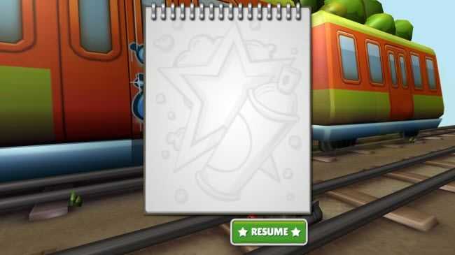 地铁跑酷困难版截图