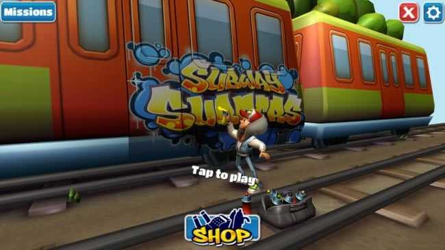 地铁跑酷困难版截图