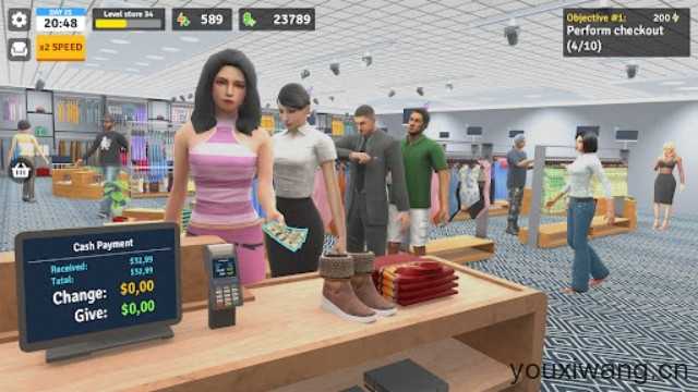 服装店模拟器截图