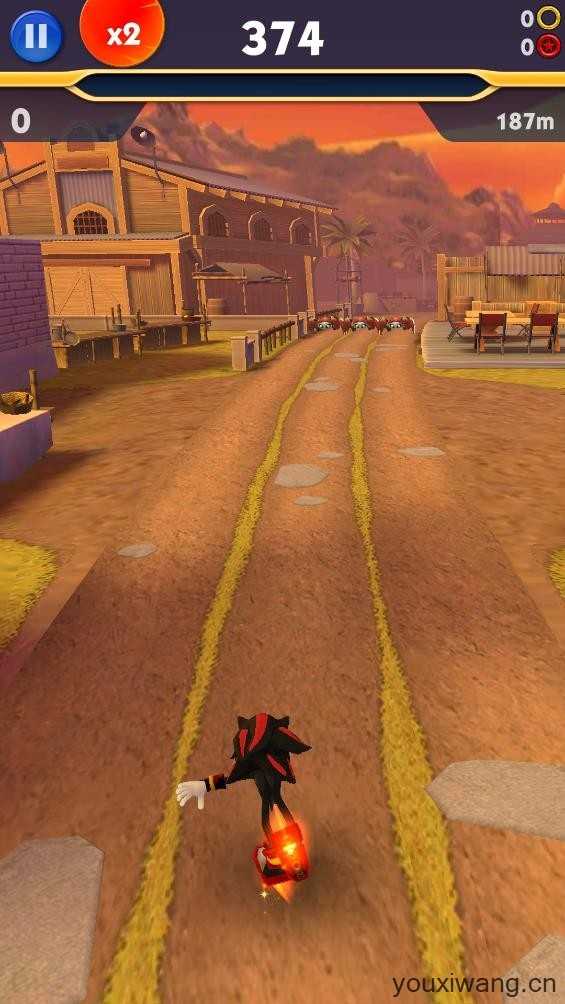 索尼克冲刺2爆炸截图