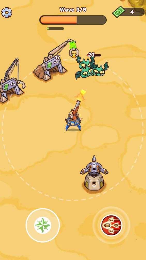 烬土前哨尸潮塔防截图