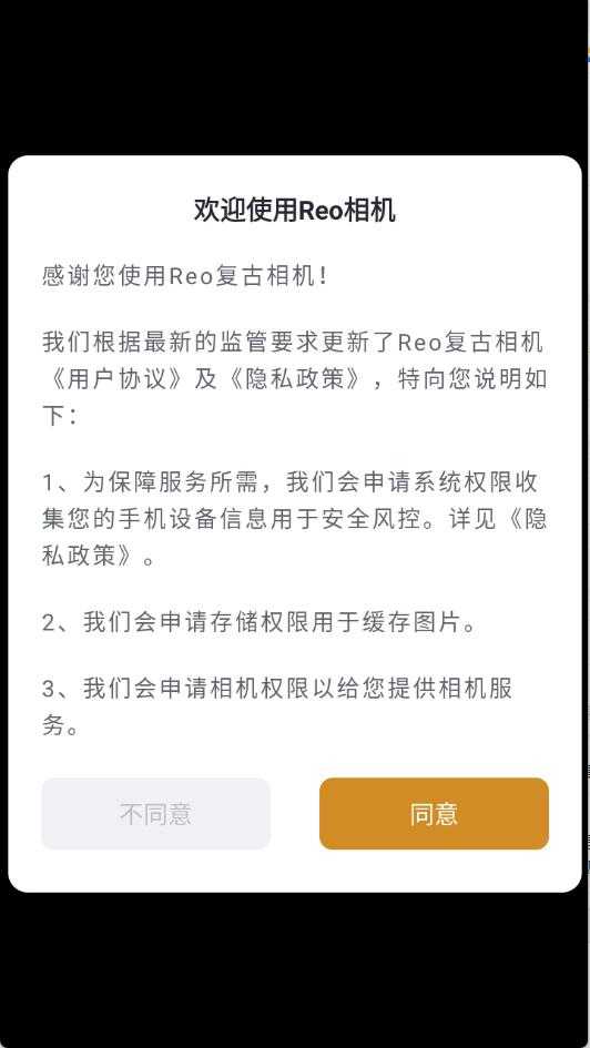 Reo复古相机截图