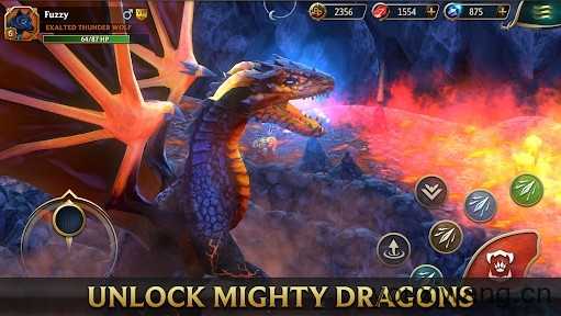 狼传说家园与爱心截图