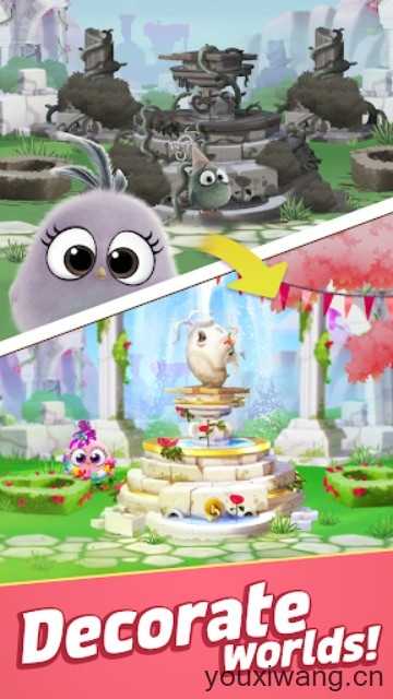 愤怒的小鸟消除赛截图