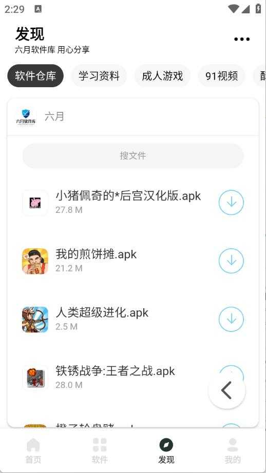 六月软件库截图