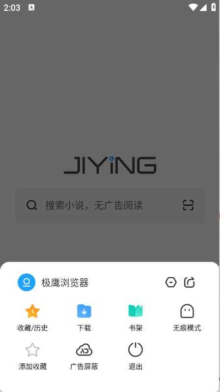 极鹰浏览器截图