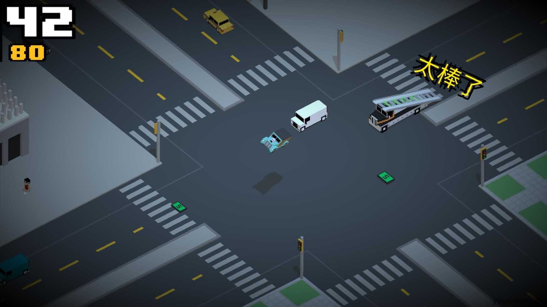 像素公路飙车2截图