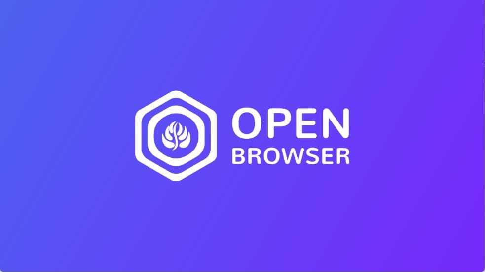 open browser截图