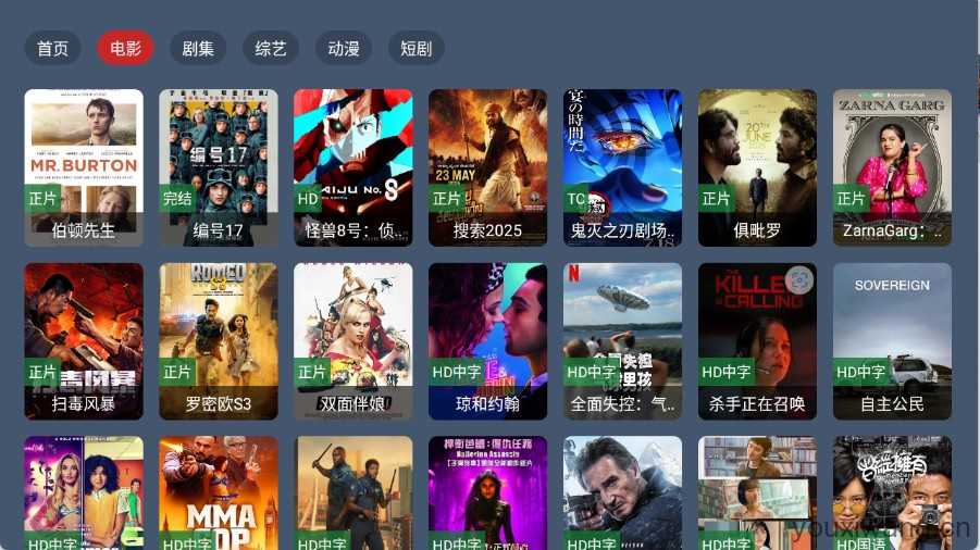 蓝光4K影视截图